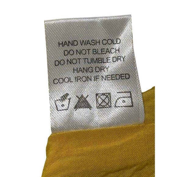 Lovers + Friends Joss Dress Spring Blossom Floral Yellow Dress S - See Condition - Picture 10 of 10